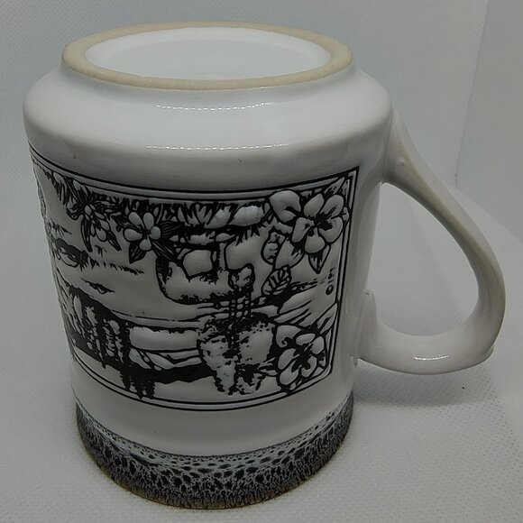 Colorado State (USA) Souvenir Mug White/Black/Brown Stoneware - Picture 4 of 11